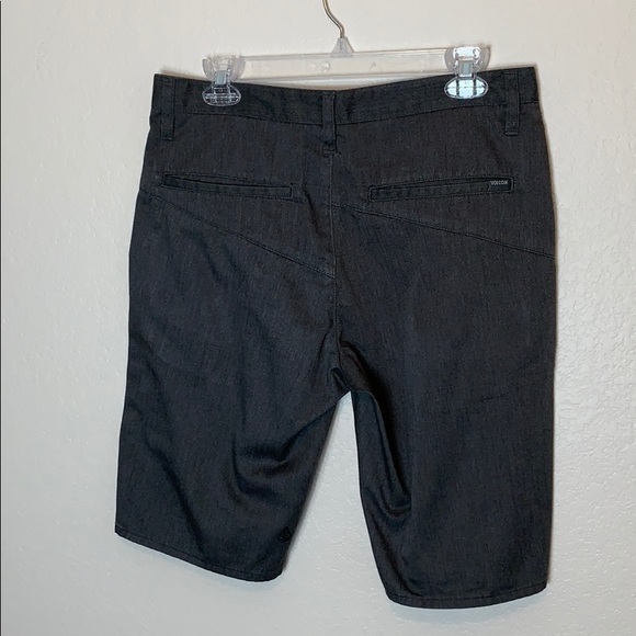 Volcom Men’s Dark Gray Shorts - Picture 3 of 4
